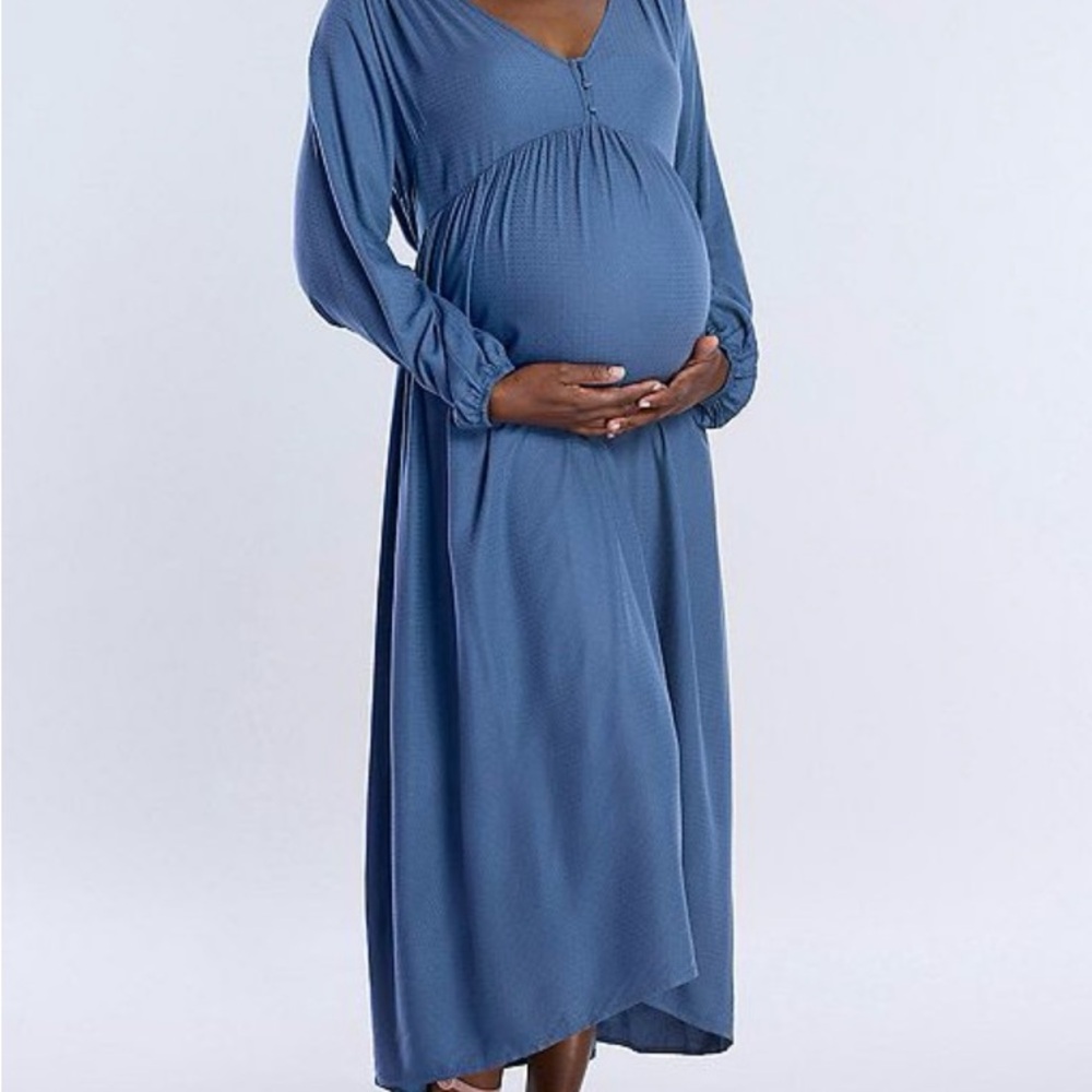 Motherhood Maternity Midi Dress